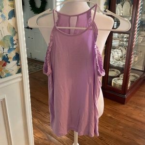 Lilly Pulitzer ruffle tank